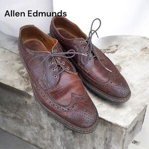 Allen Edmonds Wingtip Oxford Shoes – Brown Leather – Made in USA SZ 9